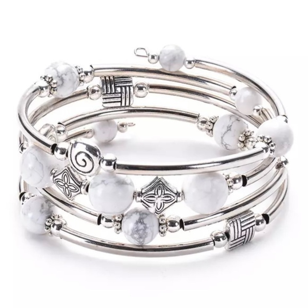 MULTILAYER WRAP AROUND BANGLE BRACELET